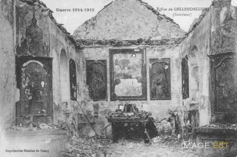 Eglise détruite (Gellenoncourt)